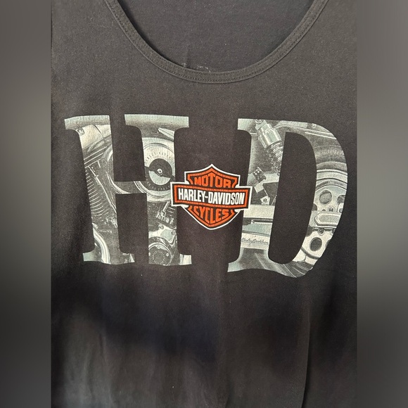 Black Harley Davidson Mexico Tank Top - Picture 4 of 6